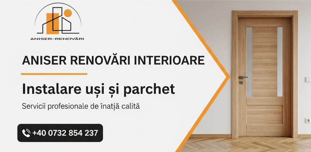 Montaj uși și parchet